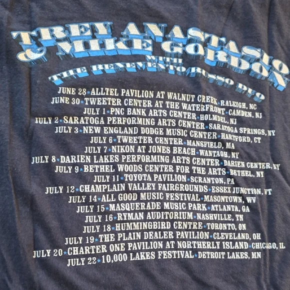 Phish; Trey, Mike And The Duo Tour Shirt - Picture 6 of 7